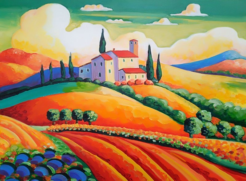 Golden our ll, Painting Leo Barkarola