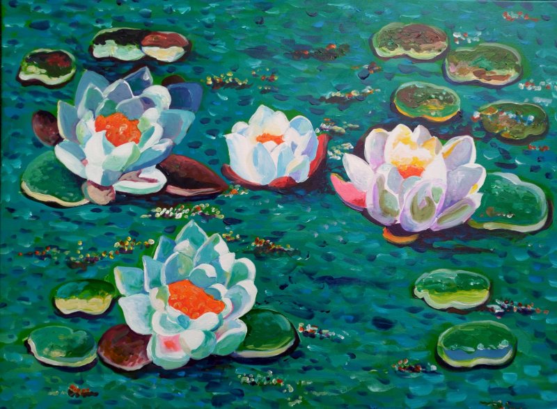 Lotos, Painting Leo Barkarola