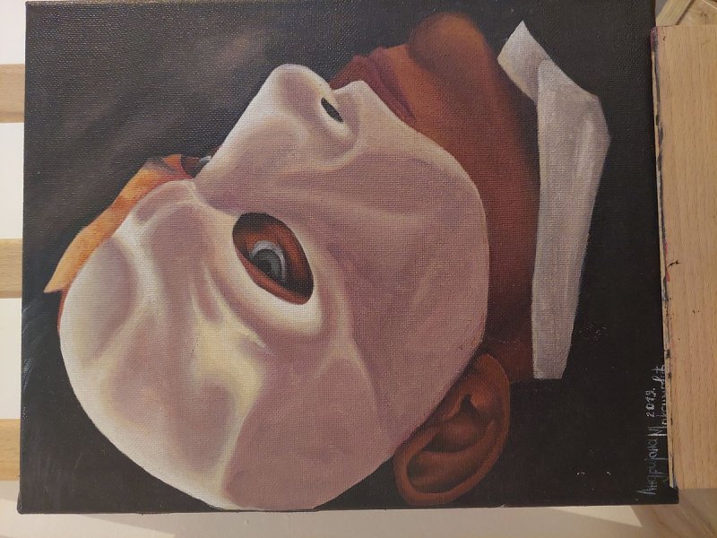 Fantom iz opere, Painting Maksimovic Andrijana