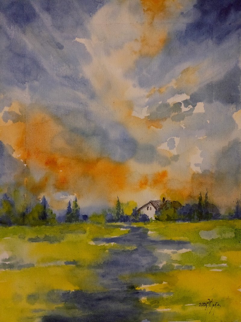 Odlazak na počinak, Painting Janković Olga