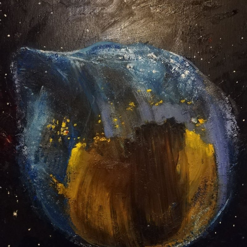 Explosion, Painting Jevremovic Svetlana