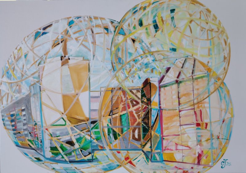 My city, Painting Jevremovic Svetlana