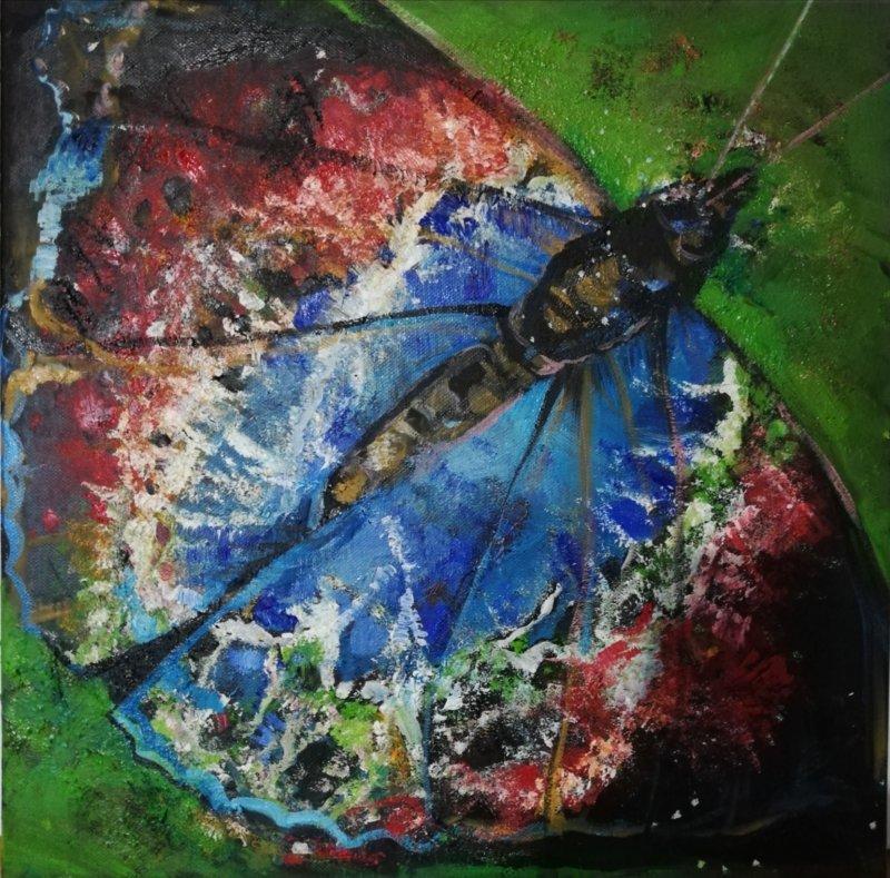 Butterfly, Painting Jevremovic Svetlana