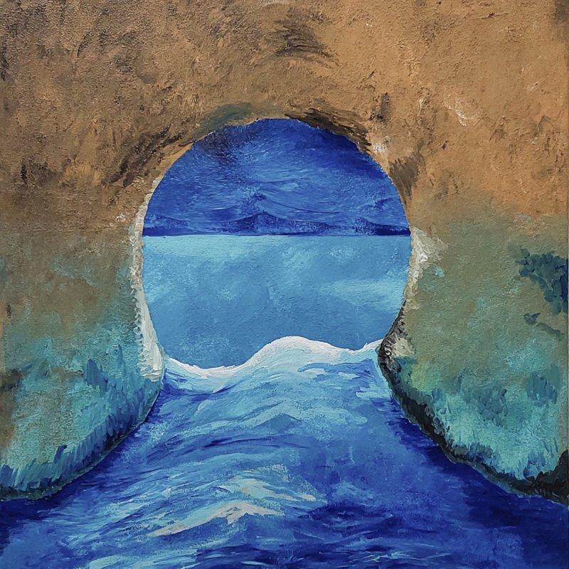 From A Cave, Painting Jovanovic Savo