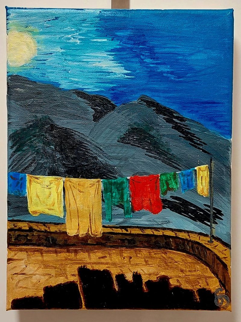 Balcony, Painting Jovanovic Savo