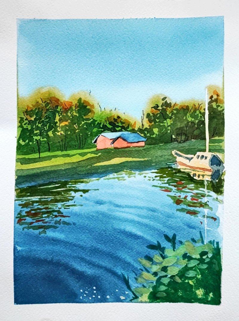 Ada 2, Painting Dejan Živković