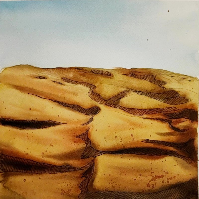 Wadi Rum, Painting Dejan Živković