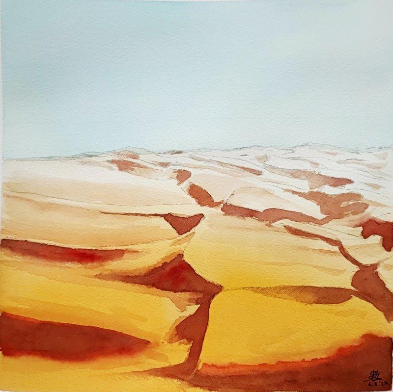 Wadi Rum 2, Painting Dejan Živković