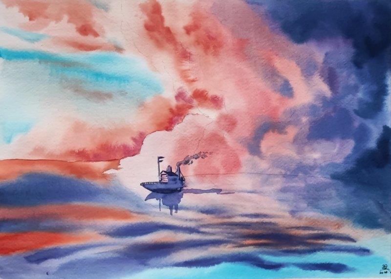 From Steamland to Dreamland, Painting Dejan Živković
