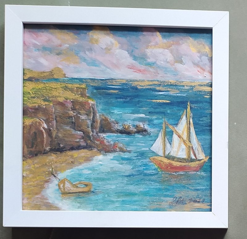 Seaside, Painting Markovic Dragana
