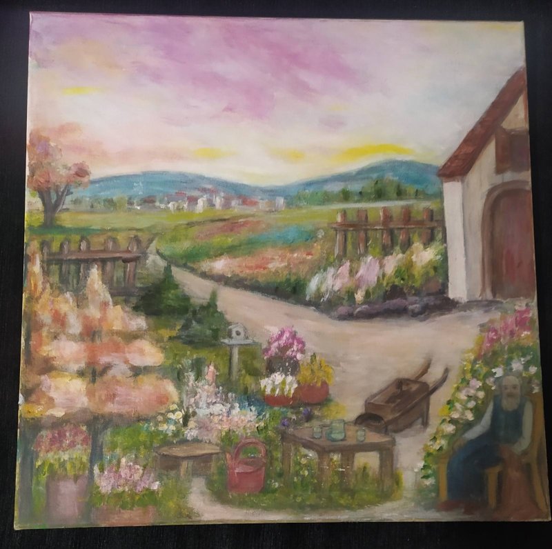 Garden, Painting Markovic Dragana
