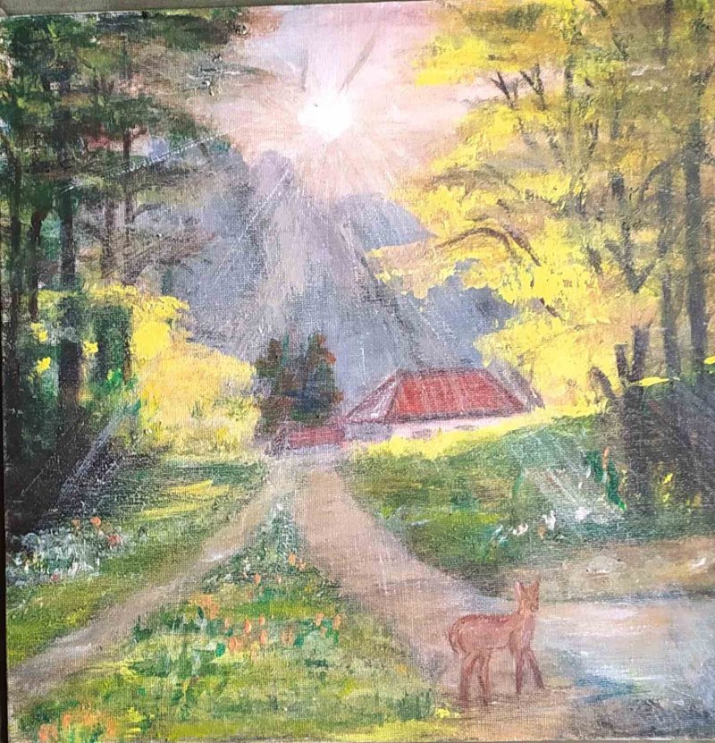 Lost dear , Painting Markovic Dragana