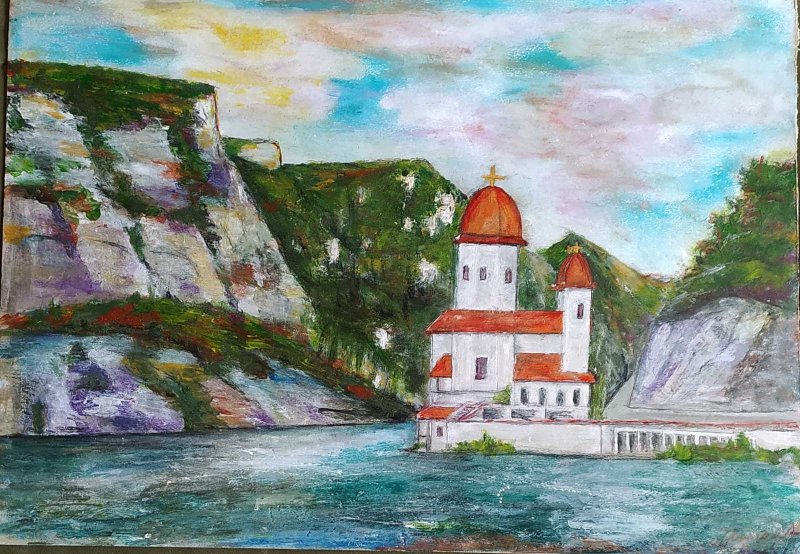 Djerdap ghat, Painting Markovic Dragana