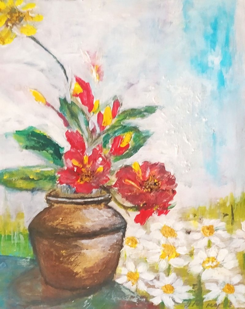 Flowers , Painting Markovic Dragana