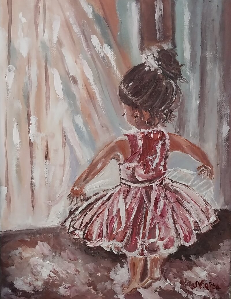 Ballerina, Painting Ninitaa m