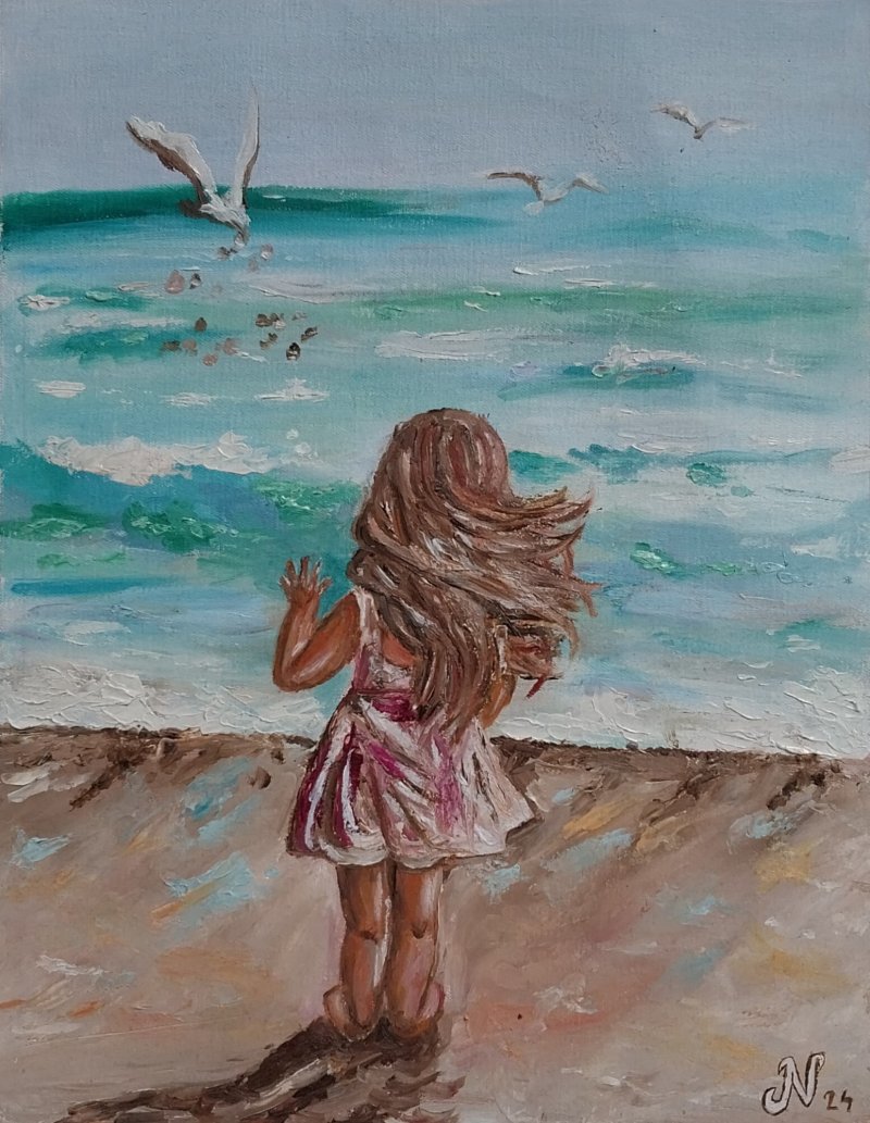 Childhood 2, Painting Ninitaa m