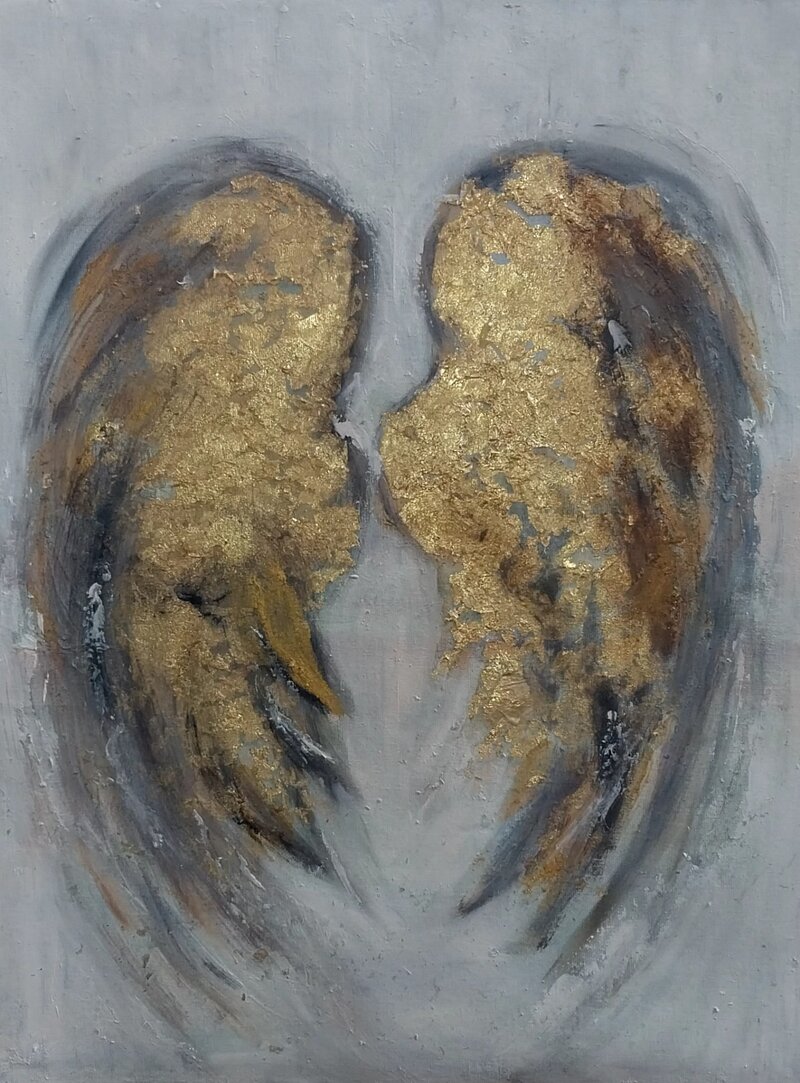 Angel wings, Painting Ninitaa m