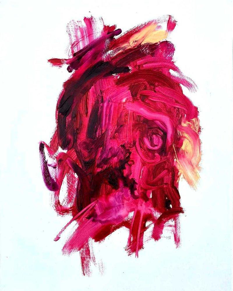 Lipstick, Painting Maja Vasović