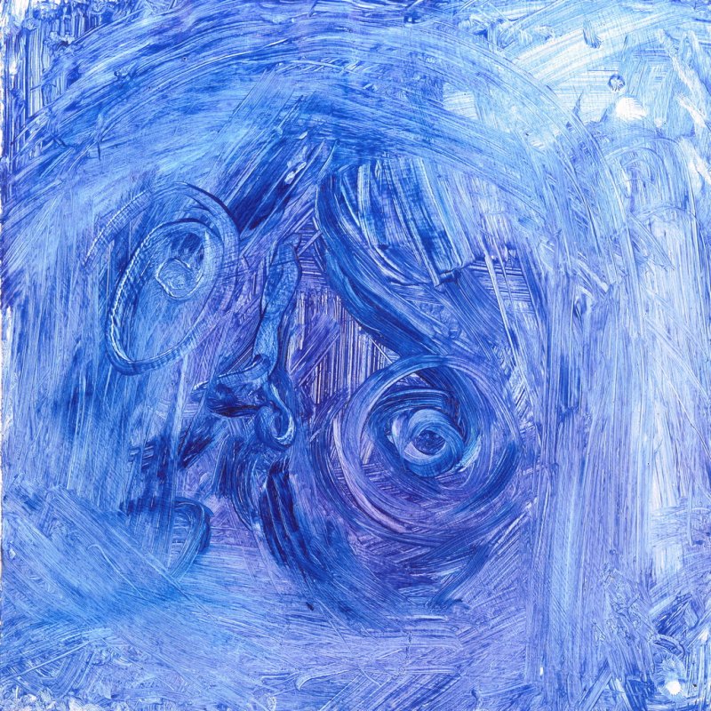 It is blue, Painting Maja Vasović