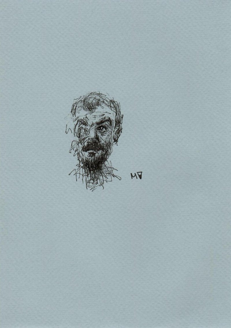 Looks intelligent, Drawing Maja Vasović
