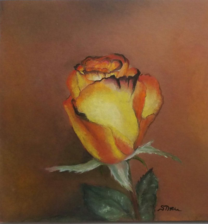 Rose, Painting Iren Sefcic Takac