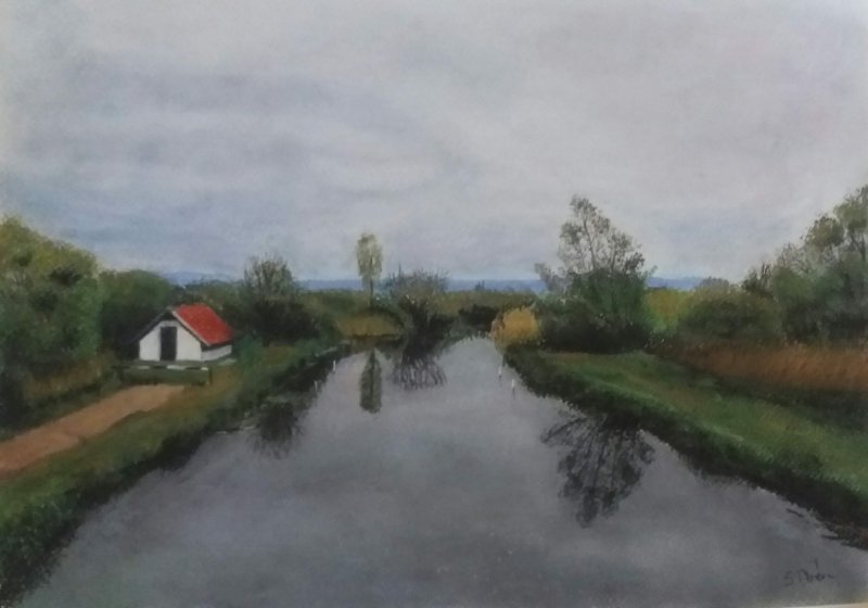River Zala, Painting Iren Sefcic Takac