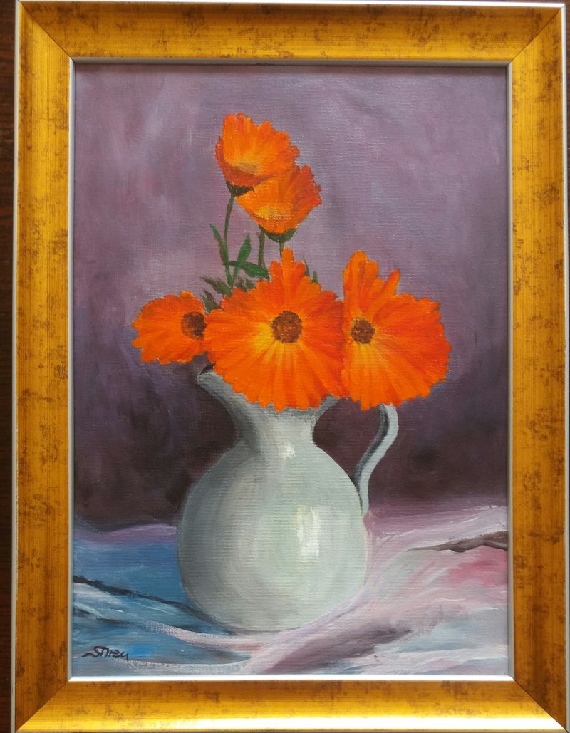 From my garden, Painting Iren Sefcic Takac