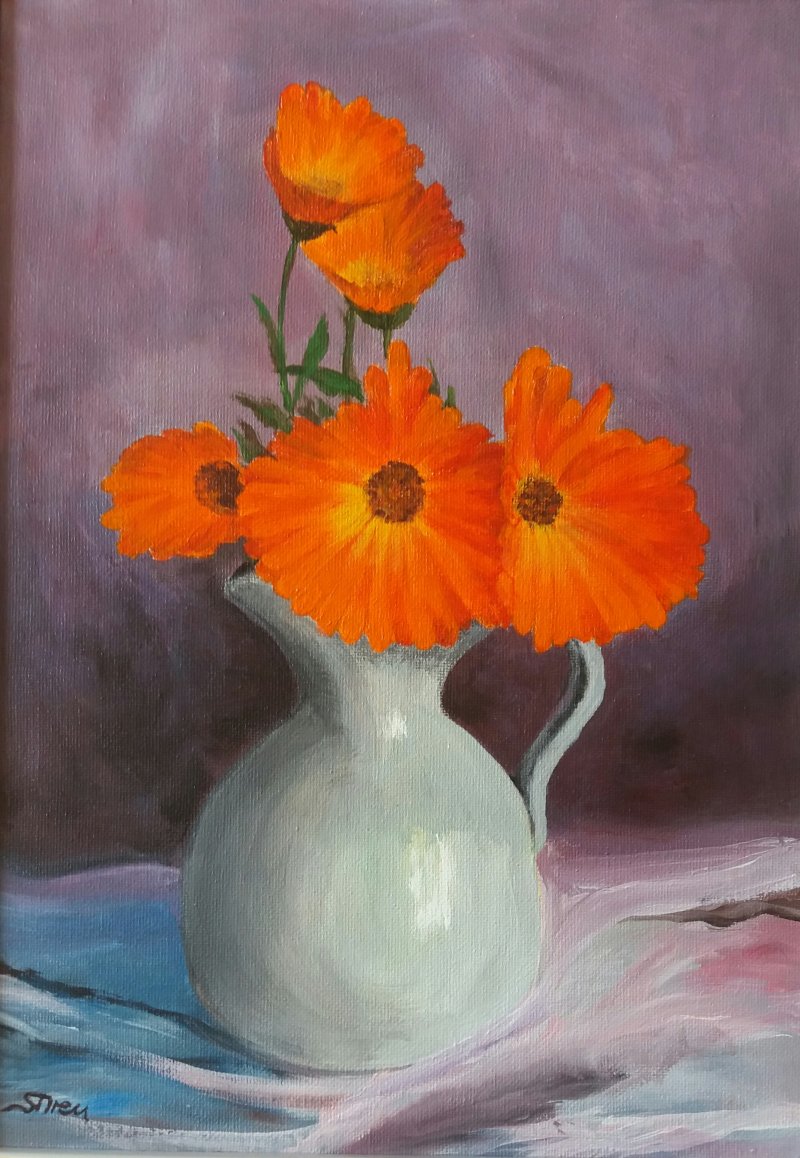 From my garden, Painting Iren Sefcic Takac
