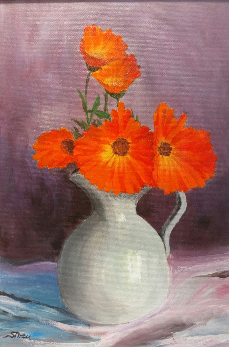 From my garden, Painting Iren Sefcic Takac
