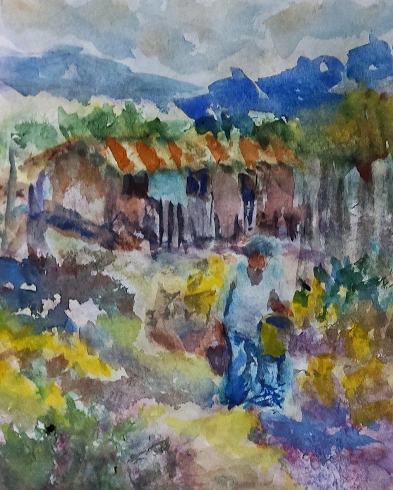 Ranch, Painting Nelson Chale Cuéllar