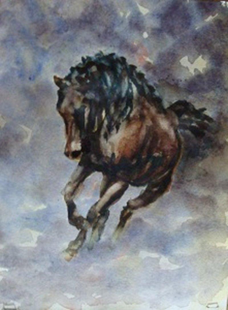 Stalion, Painting Nelson Chale Cuéllar