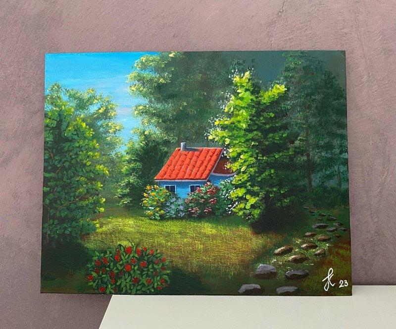 Kucica iz snova , Painting Jelena Krstic