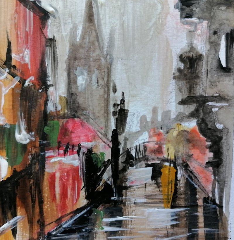 Rainy Day , Painting Marija Obradovic