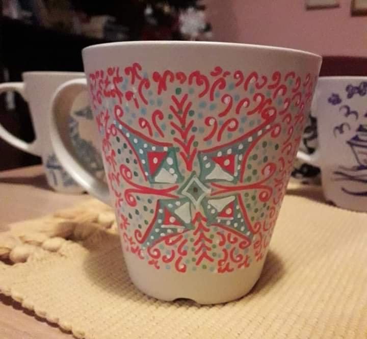 A cup, Handicraft Dragana Ercegovcevic