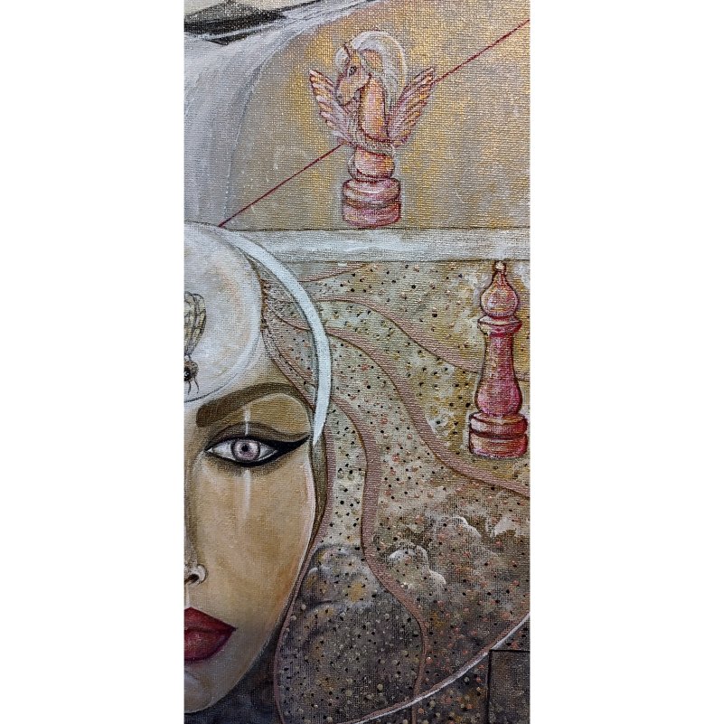 Dancing Realities, Painting Sanja Simovic (Art Tantrum)