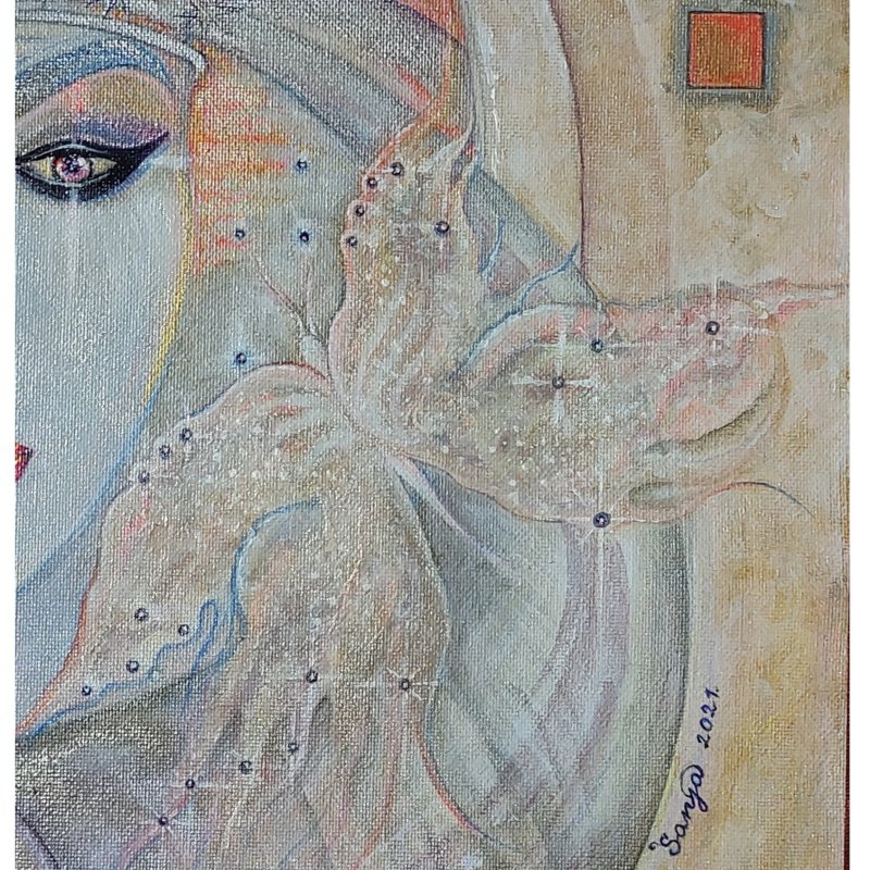 Existence, Painting Sanja Simovic (Art Tantrum)