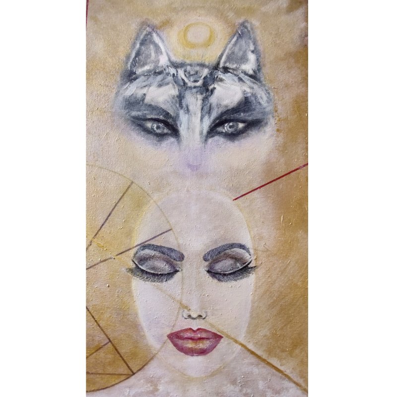 Iris, Painting Sanja Simovic (Art Tantrum)