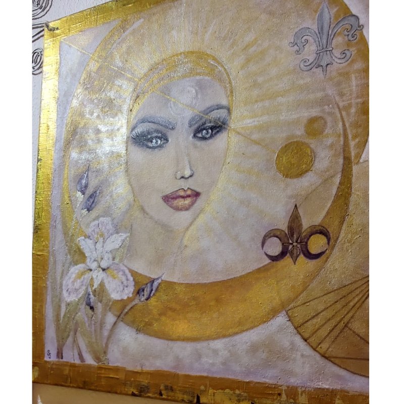 Iris, Painting Sanja Simovic (Art Tantrum)