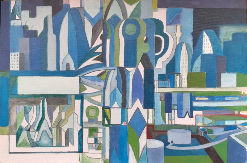 Apstraction, Painting Ivan Špehar