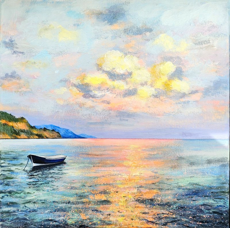 ZLATNI ODSJAJ, Painting Danijela Cverdelj