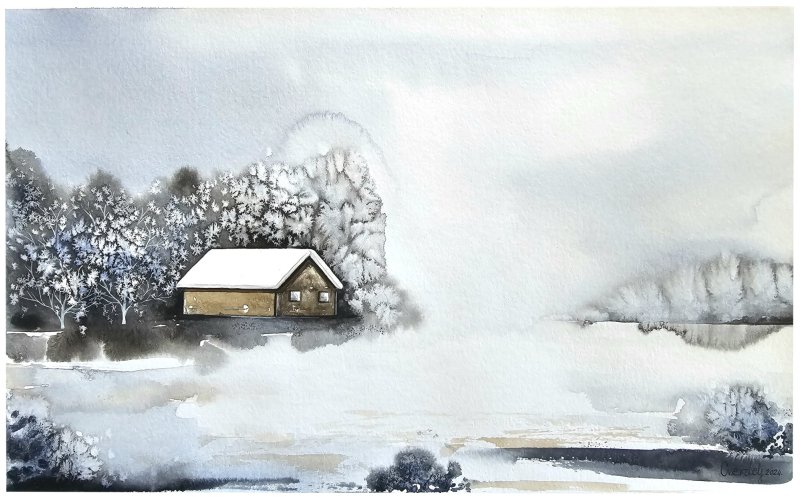 LEDENI DAN, Painting Danijela Cverdelj