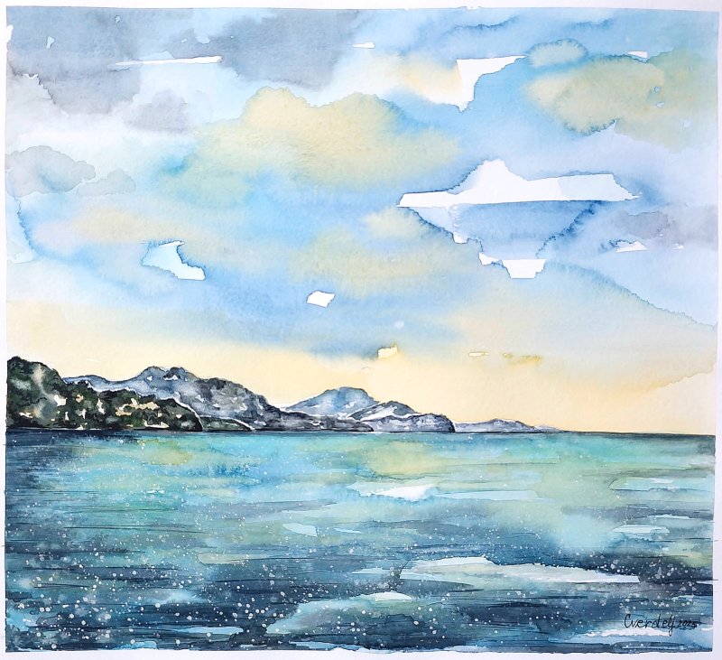 HORIZONT USPOMENA, Painting Danijela Cverdelj