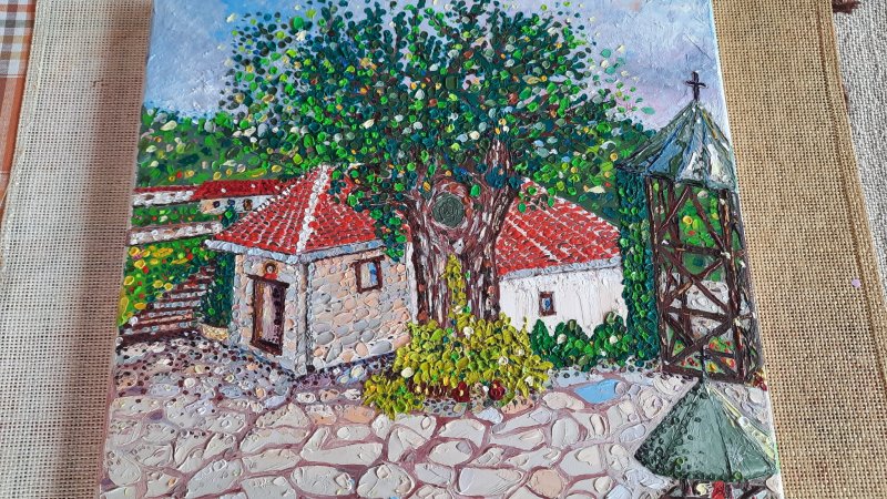 Pantelejmon Monastary, Painting Lidija Cvetkovic Jancic