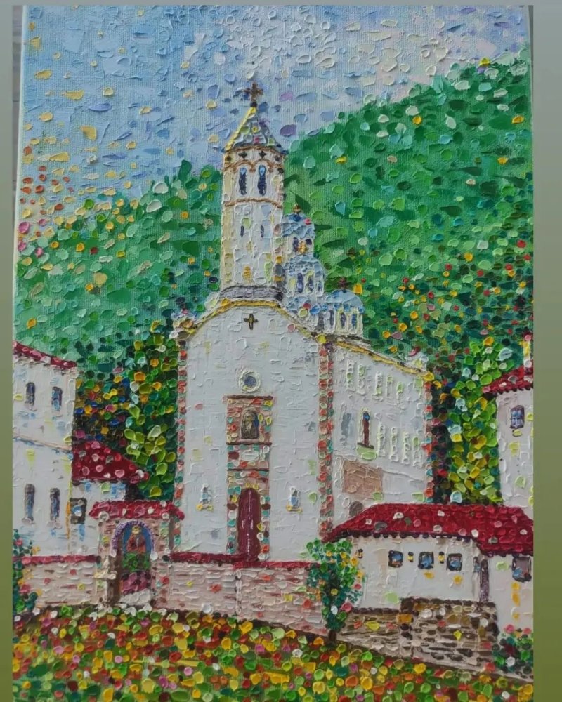 Prohor Pcinjski Monastary, Painting Lidija Cvetkovic Jancic