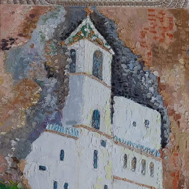 Ostrog Monastary, Painting Lidija Cvetkovic Jancic