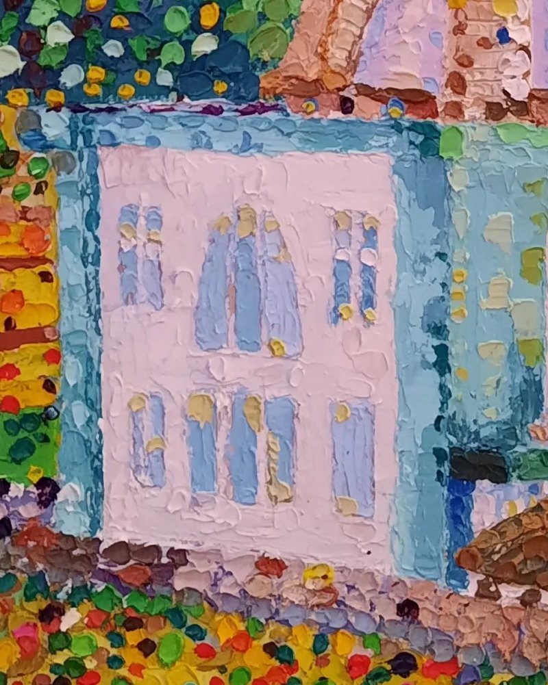 The Mosque, Painting Lidija Cvetkovic Jancic