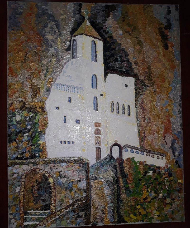 Ostrog Monastary, Painting Lidija Cvetkovic Jancic