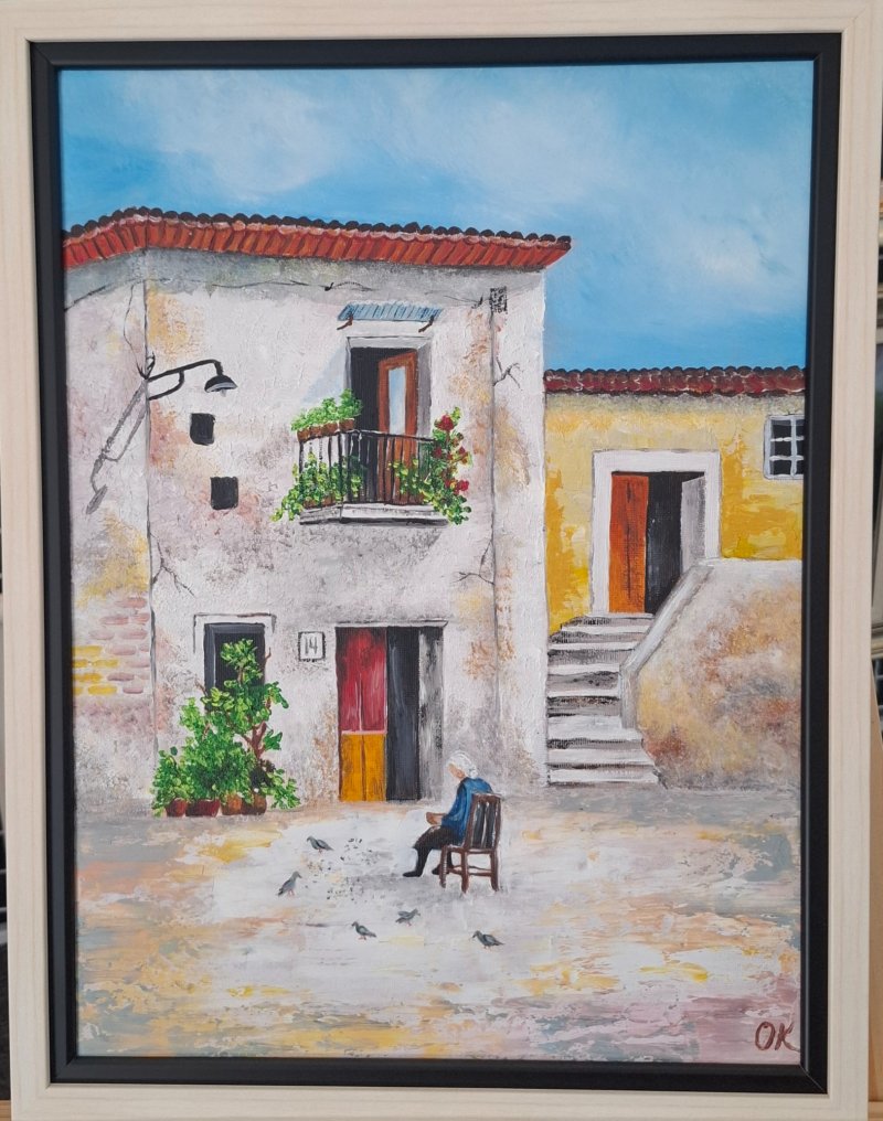 Memory, Painting Olivera Krstovic