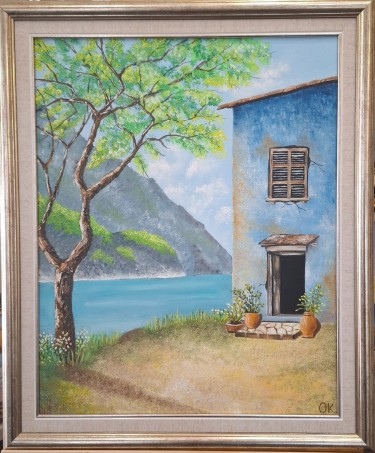 Plava kuća, Slika Olivera Krstovic
