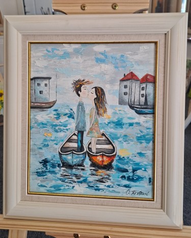 In love, Painting Olivera Krstovic